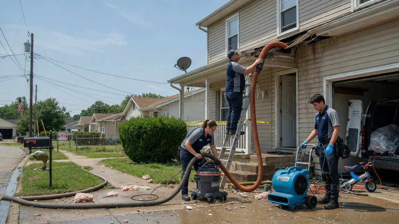 Water Damage Restoration in Racine, OH near me